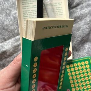 Outburst 1991 Vintage roadtrip game boardgame travel edition rare family night